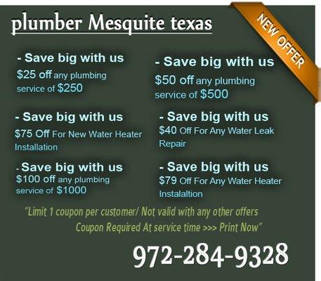 Plumber Mesquite Texas