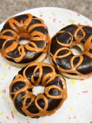 Halloween donuts yummy yummy!!!!