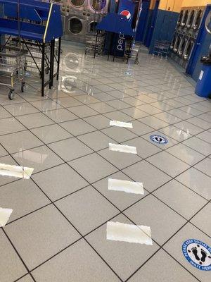 Flooded floors nobody to clean up very rude management Ruth Howell