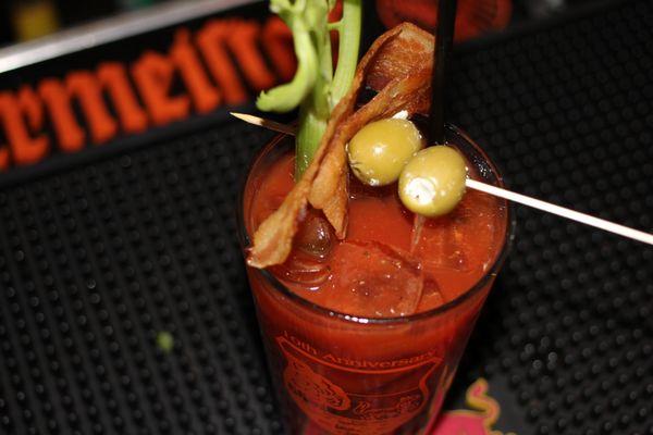 Blue Cheese and Bacon Bloody Mary!