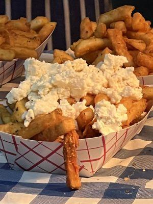 Greek fries (with Feta)