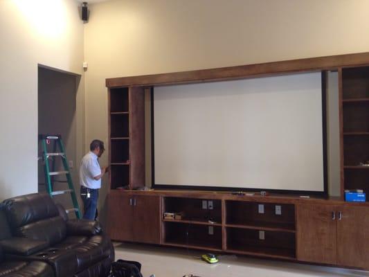 Projectors and screens