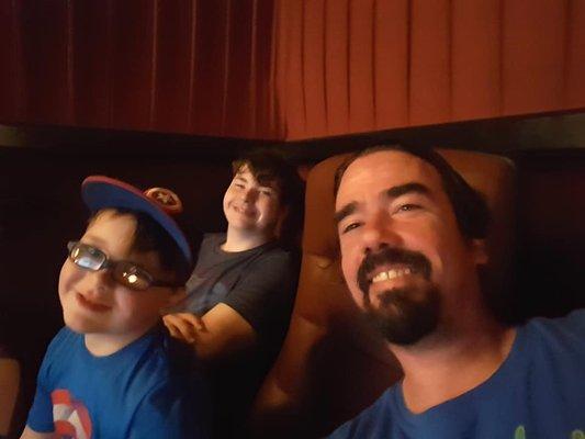 Movie time for (Tommy) Kelly and Sons.