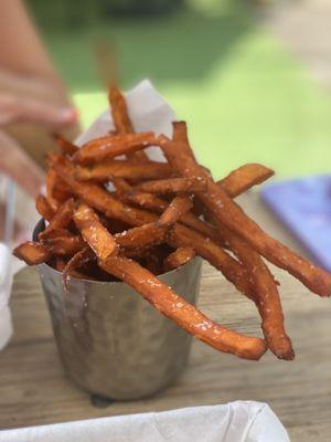 Small sweet potato fries