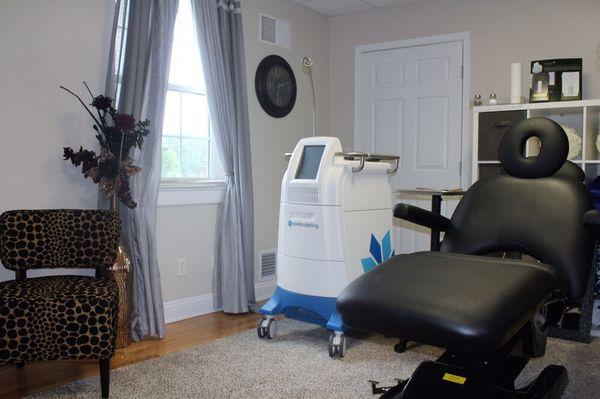 Our Cool Sculpting Room. If you can pinch it, we can freeze it!