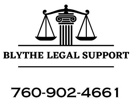 Office logo. www.blythelegalsupport.com