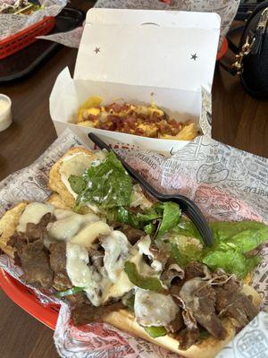 PHILLY CHEESESTEAK and Gourmet fries