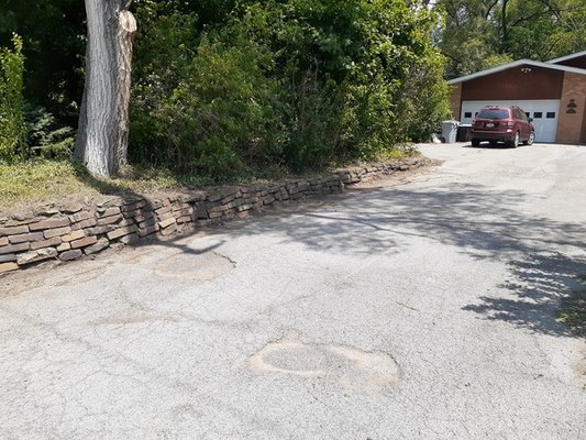 Driveway after.