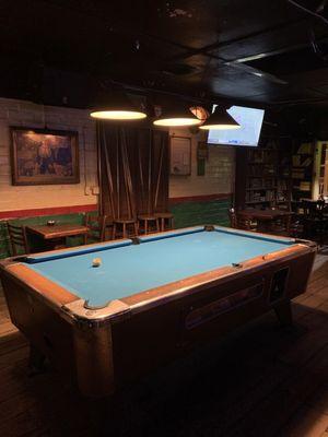 Interior - One of the pool tables