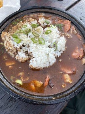 Chicken and Andouille Sausage Gumbo