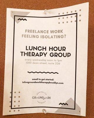 Check out our new Group Therapy! It's a great way to better understand yourself, improve relationships, and manage anxiety and depression.