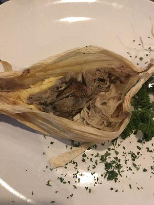 Duck tamale