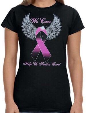 Find a Cure Pink Ribbon Shirt