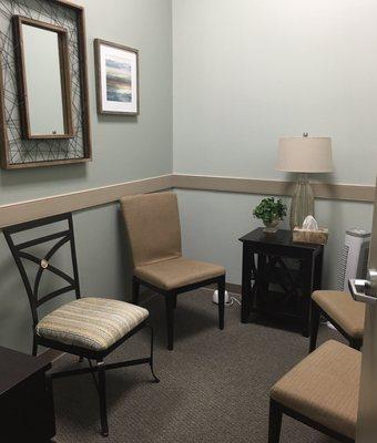 private client room provide confidential conversations