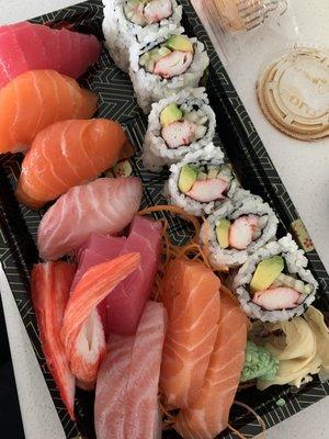 Sushi and Sashimi Lunch