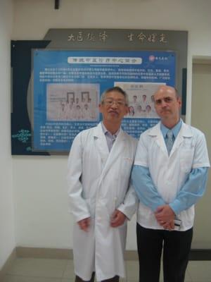 Clinic rounds with Dr. Lee, Clinic Director, Shuguang Hospital, affiliated with Shanghai TCM University, Shanghai, China