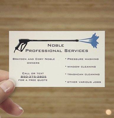 Noble Professional Services