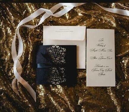 What a fun New Years Eve Wedding Invitation