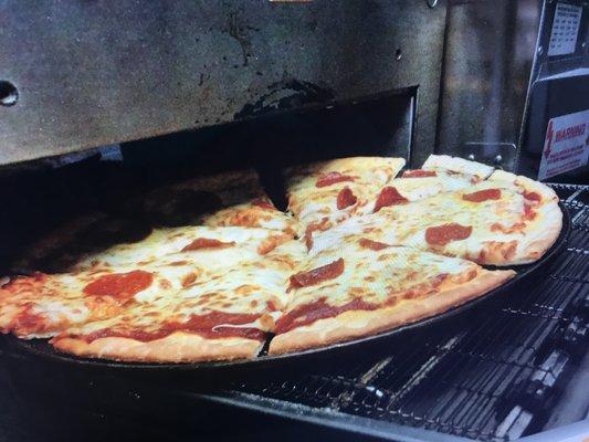 Fresh Baked Pizza from the concession area!