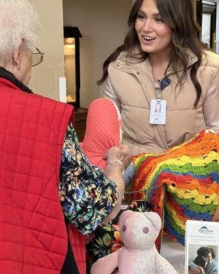 Create a personalized Memory Bear from a loved one's clothing for the family to cherish.