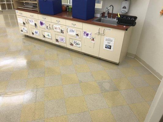 BHC Child Development Center - Burbank, CA - Strip & Wax Floors - 2/3