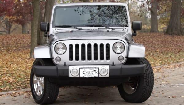 2014 Jeep Wrangler Unlimited Sahara Edition.