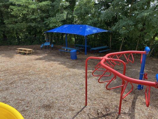 Covered picnic area