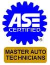 We employ ASE certified Technicians