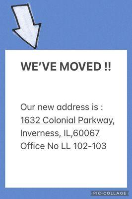 We are having a new location !!!