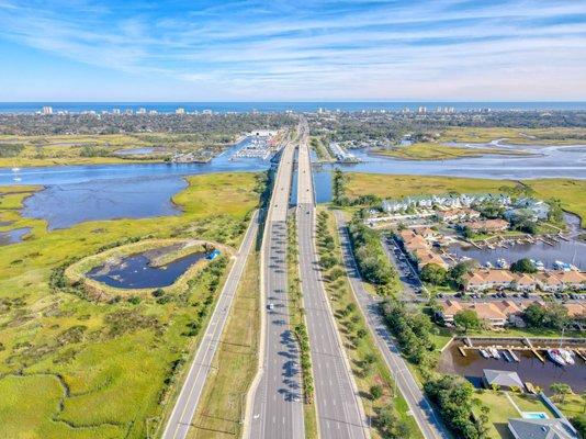 Beach Blvd. at the Intracoastal Waterway.