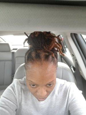 Freshly done locs by Junior "Awesome sauce "