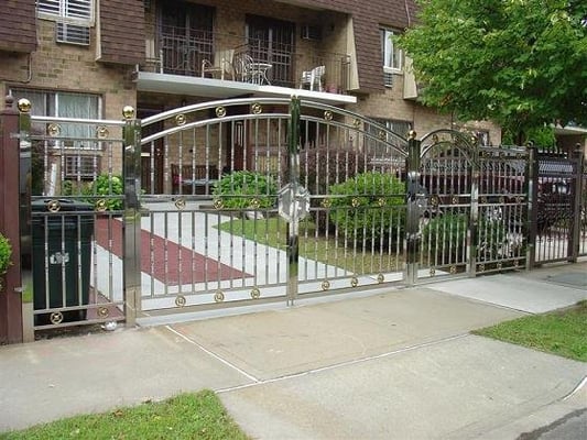 stainless steel gate