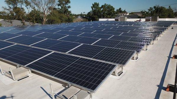 Eagle Point Solar Installation at Wired Production Group