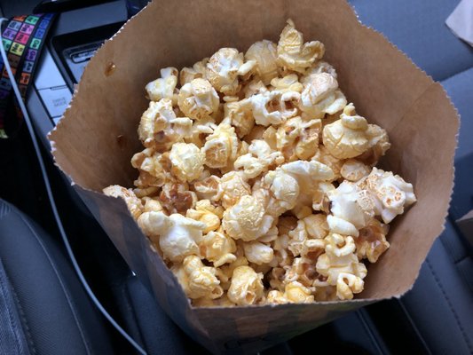 Look at this popcorn! Free when you wear the drive-in t-shirt!