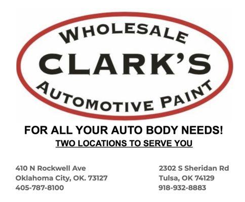 Clark's Wholesale Paints