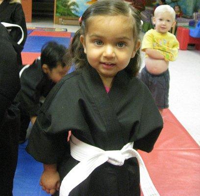 Toddler Karate classes available starting at age 2 years old.