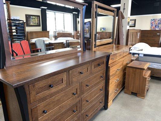 Mule Tall Dresser Sale! Up to 30% off.
 Can be included with Package deals that get you the entire group at 30% off. Choice of wood, finish.