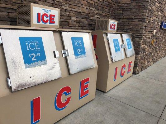 Lots of ice available