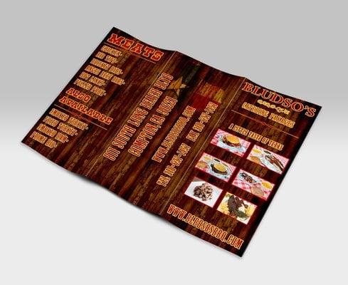 Trifold Brochure Printing for restaurants