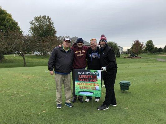 LifeStyle Tax & Accounting Services Saint Michael Lions Club Golf Tourney Sponsor.