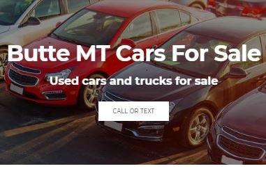 Butte MT Cars For Sale Site