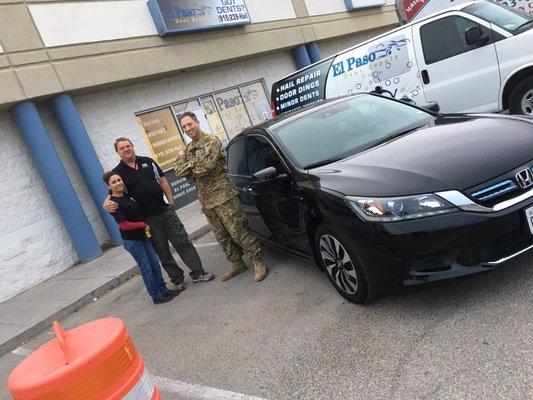 5-Star service. Provided the finest dent repair in Texas.