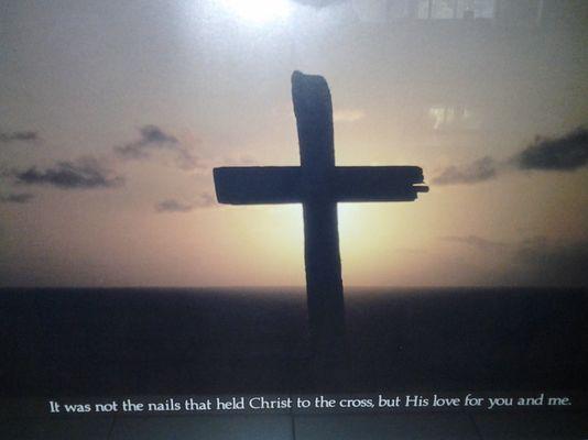 The cross will forever reveal to your heart the depth of Gods love.