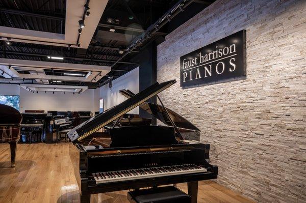 Inside our Melville NY Piano Showroom