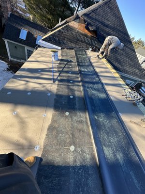 Rubber Roof replacement