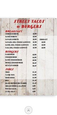 Menu and more...