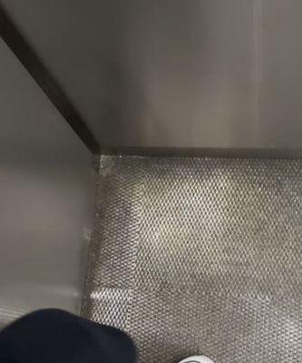 elevator floor.