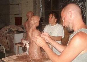 Fire Arts Center Figure Sculpture Class