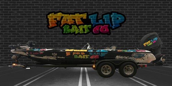 Bass Boat Wraps, Boat wraps, Wrap advertising, vehicle wraps, sponsorship wraps, company wraps