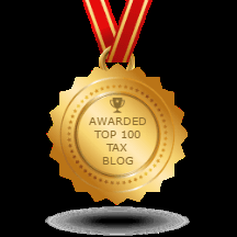 Awarded Top 100 Tax Blog